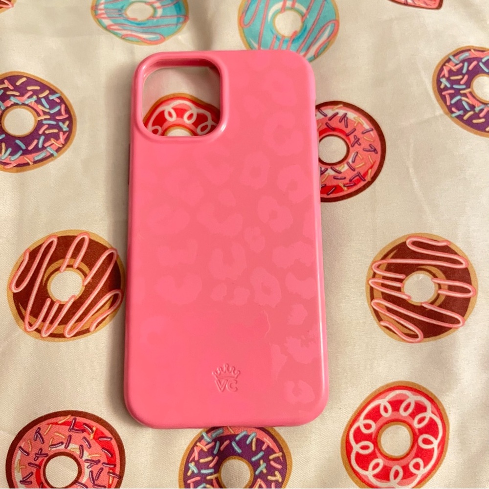 Pink cheetah Phone Case for iphone 12/12 pro